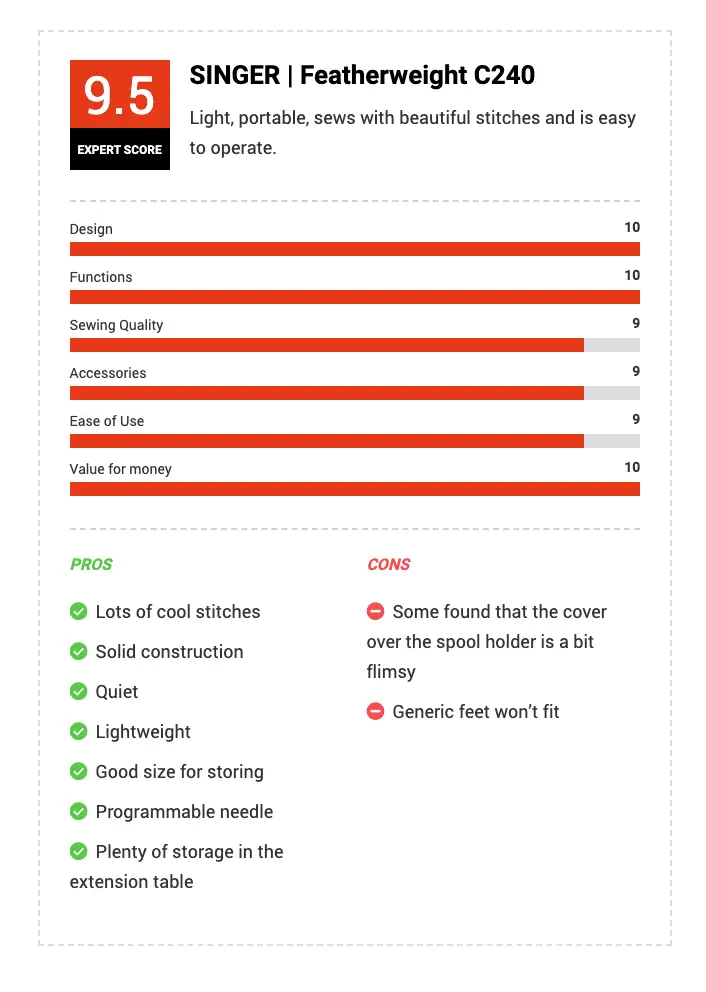 9 Best Singer Sewing Machines: Deals, Comparison, Pros&Cons