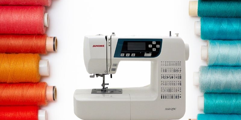 Janome 3160QDC: User-Friendly Machine for Sewing & Quilting